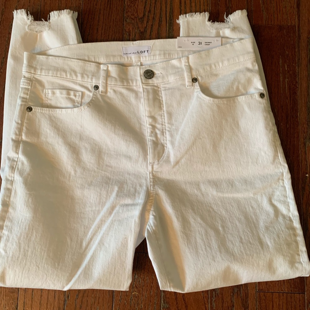 NWT~ Loft jeans ~ size 31/12